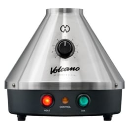 Der Volcano Classic Vaporizer in der Frontansicht