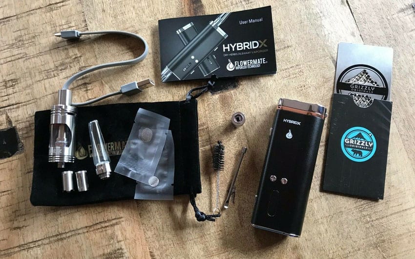 FLowermate Hybrid X Vaporizer Lieferumfang