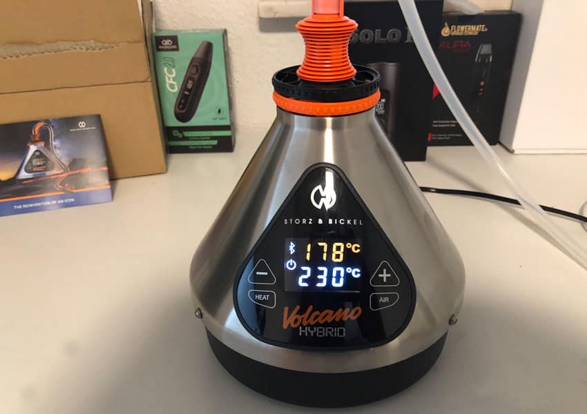 Volcano Hybrid Vaporizer Bedienung