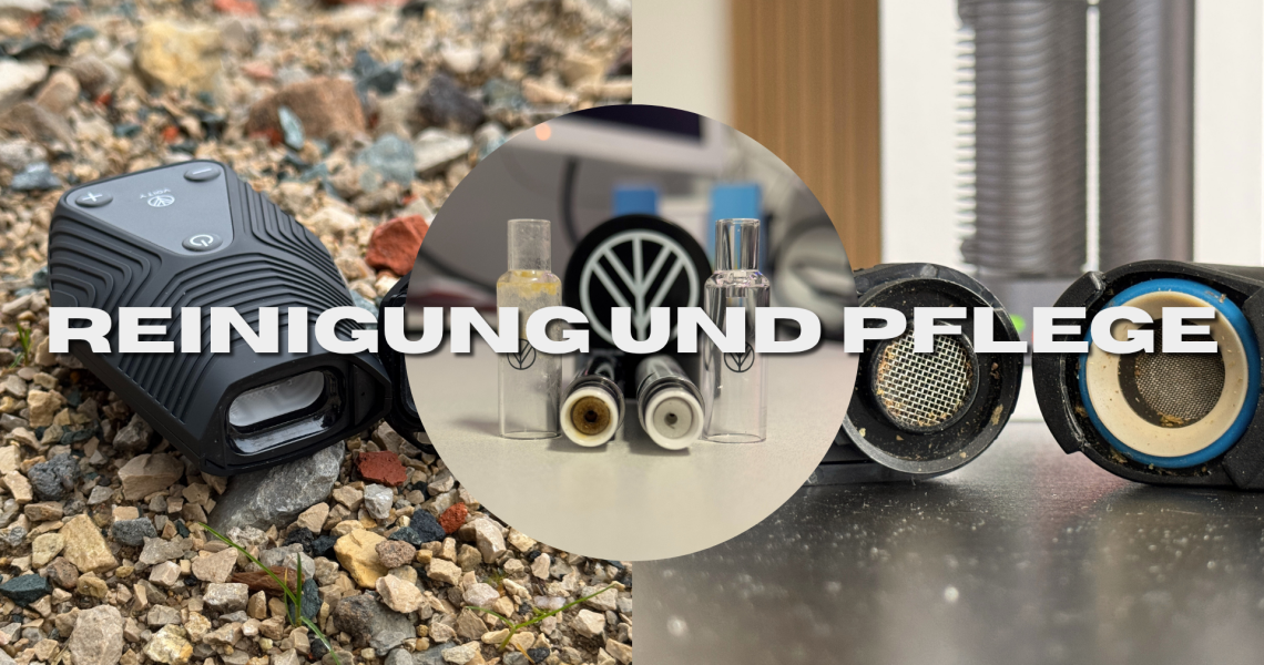 Unterschiedliche Vaporizer mit offenen Kräuterdampf Kammern - Reinigung und Pflege Kräuterverdampfer