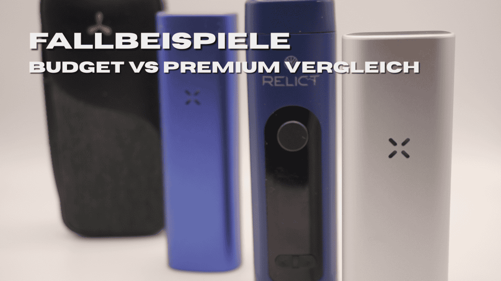 Vergleich mehrerer Vaporizer