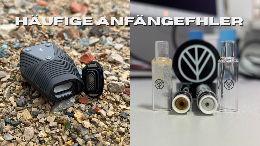 Zwei verschiedene Norddampf Vaporizer befinden sich auf dem Bild.