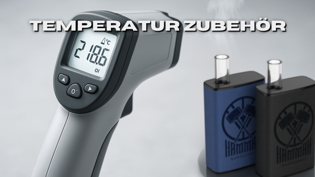 Temperatur Zubehör für Vaporizer: Infrarot-Thermometer für präzise Kontrolle und optimales Dampferlebnis