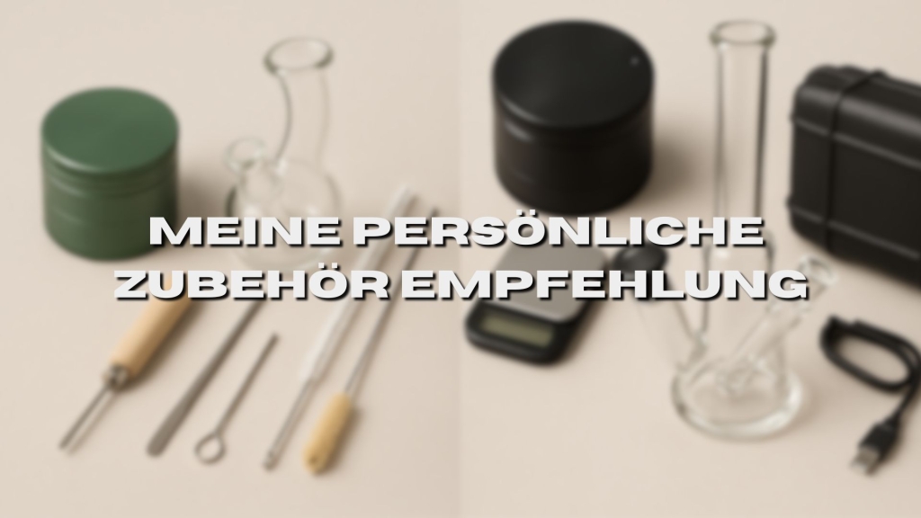 Meine persönliche Empfehlung: Bestes Vaporizer-Zubehör für Reinigung, Dosierung und optimales Dampferlebnis